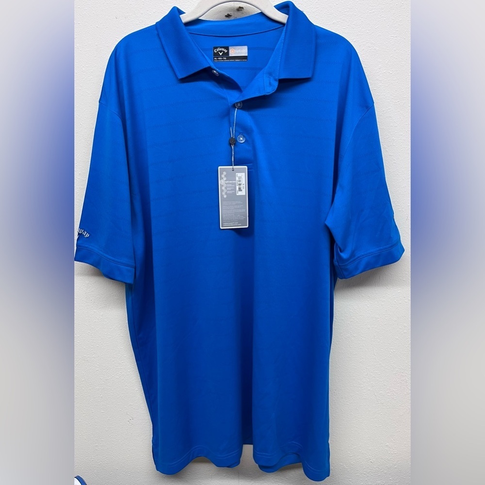 NWT Callaway Golf Opti-Dri ECO Swing Tech Polo Shirt Size XL